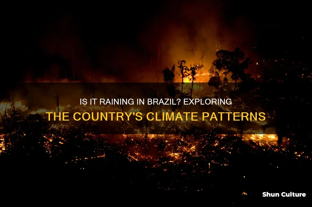is it raining in brazil
