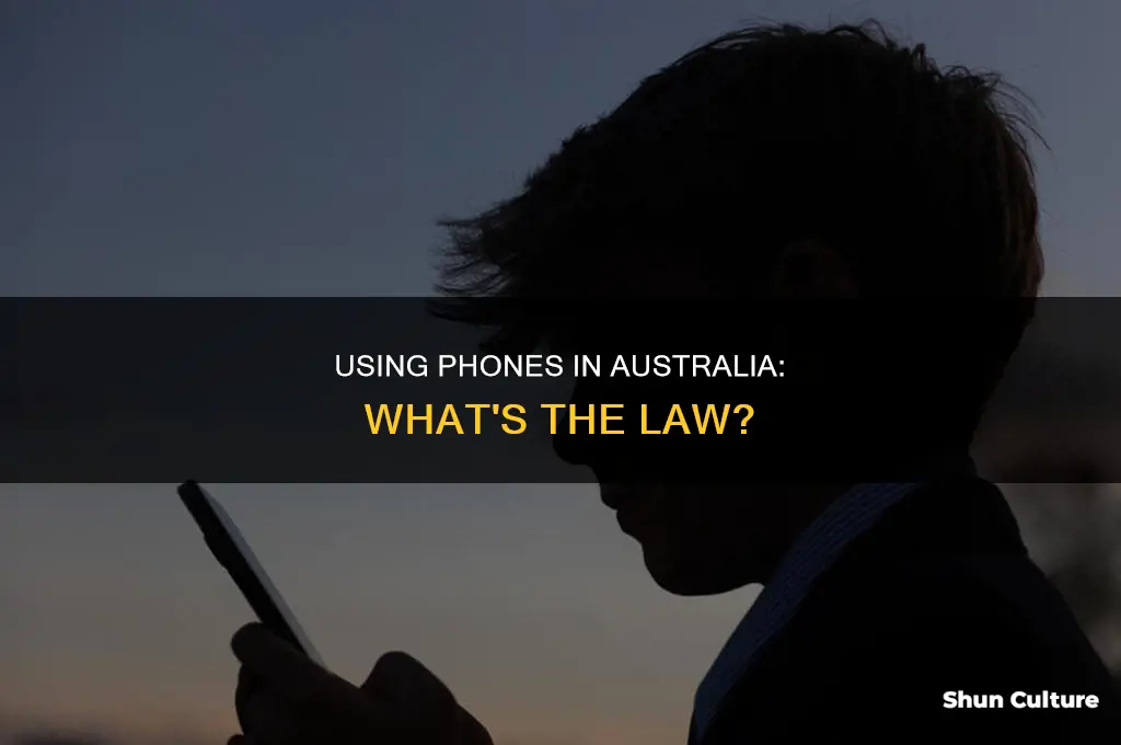 is it really illegal to use a phone in australia