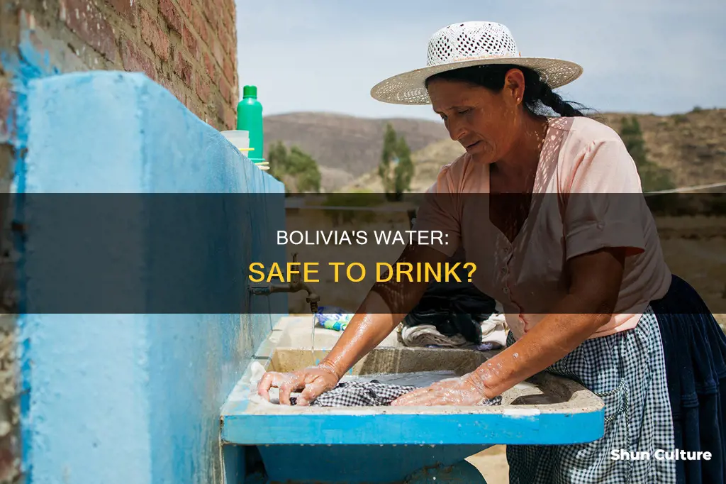 is it safe to drink water in bolivia