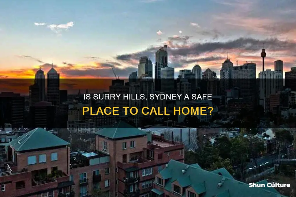 is it safe to live in surry hills sydney australia