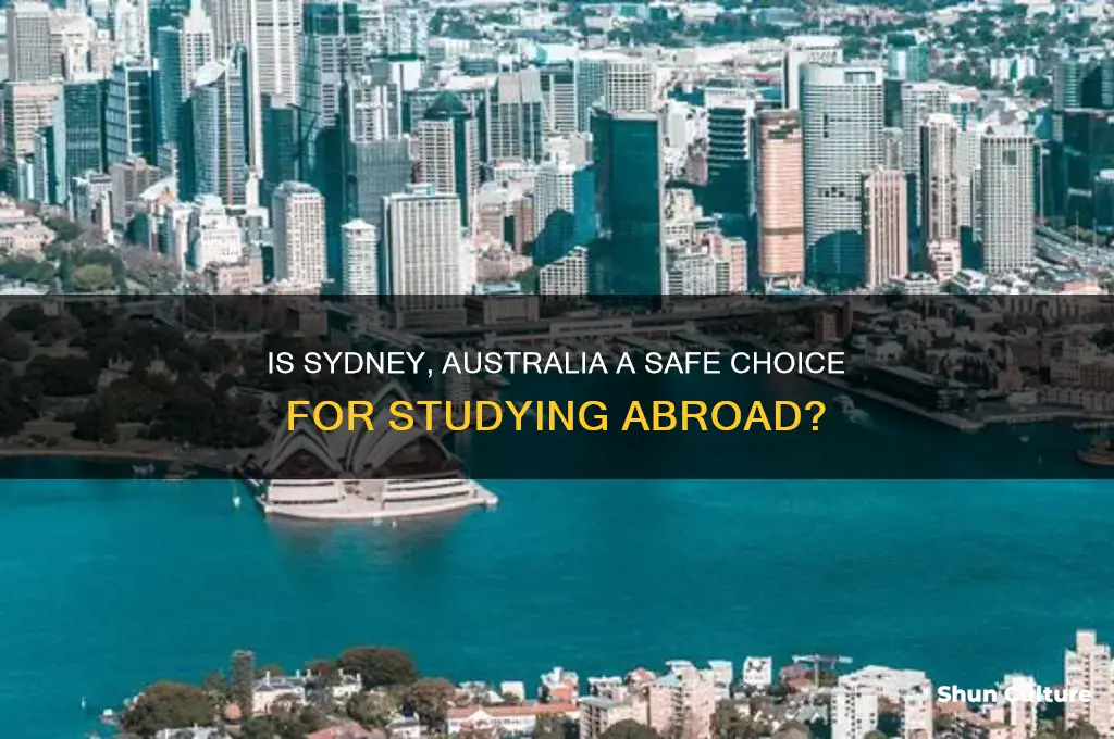 is it safe to study abroad in sydney australia