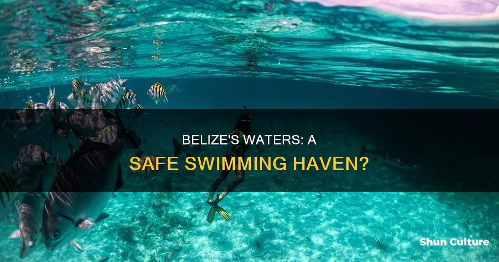 is it safe to swim in belize