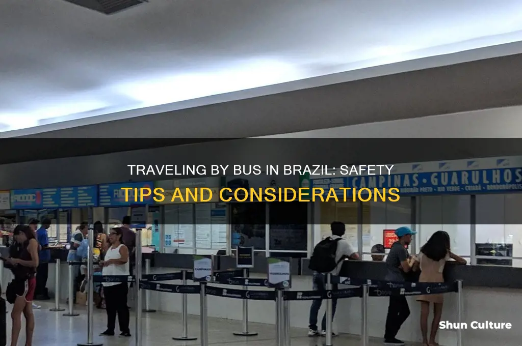 is it safe to travel by bus in brazil