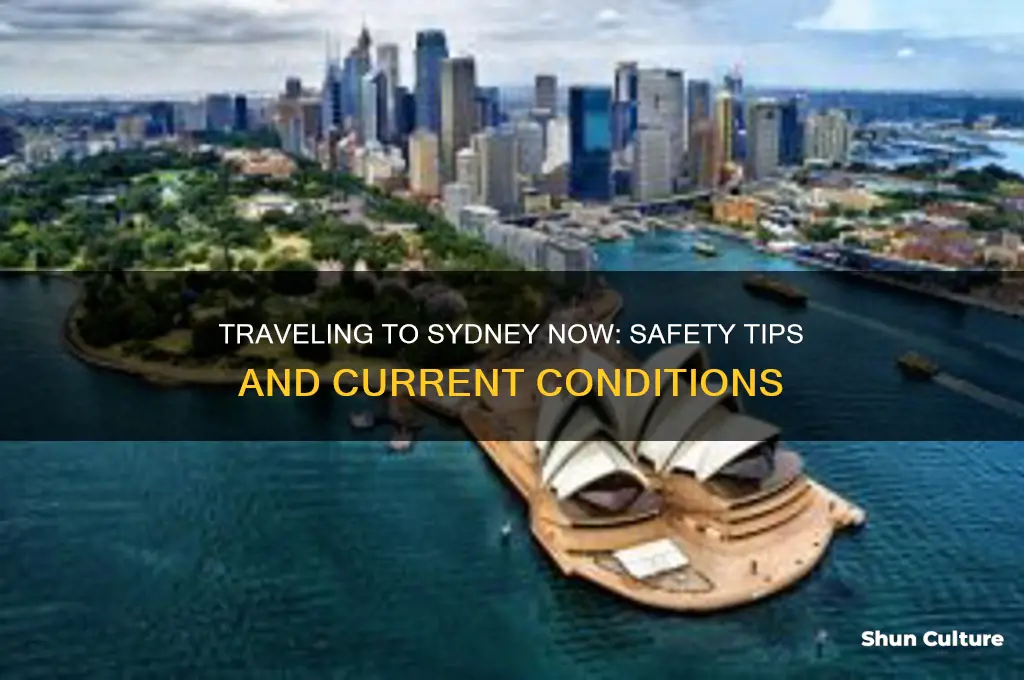 is it safe to travel to sydney australia now
