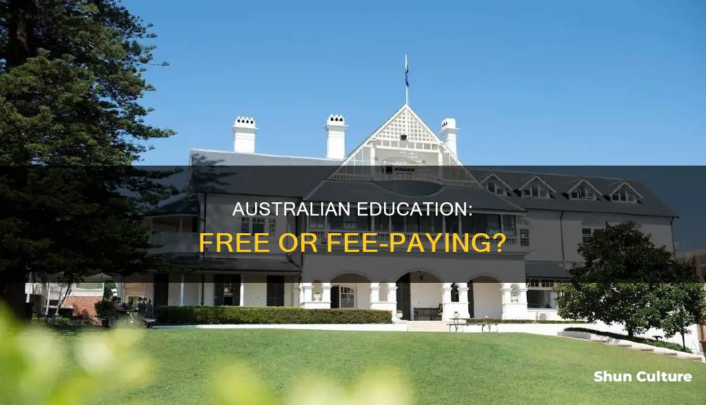 is it school fee is free in australia