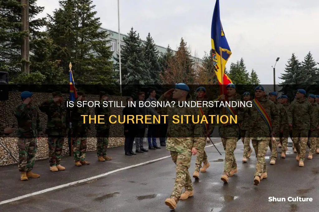 is it sfor still in bosnia