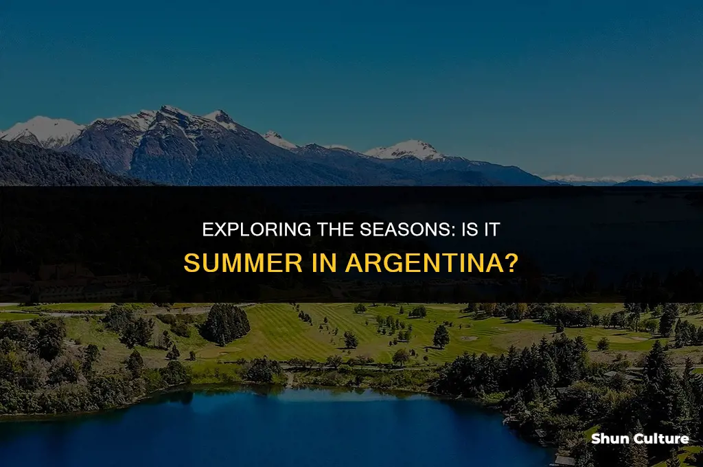 is it summer in argentina