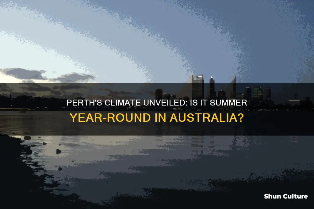 is it summer year round in australia perth