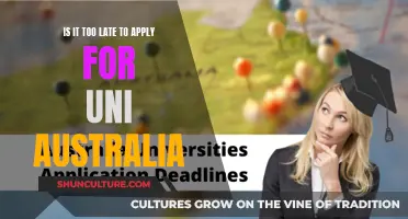 Applying for Uni in Australia: Am I Too Late?