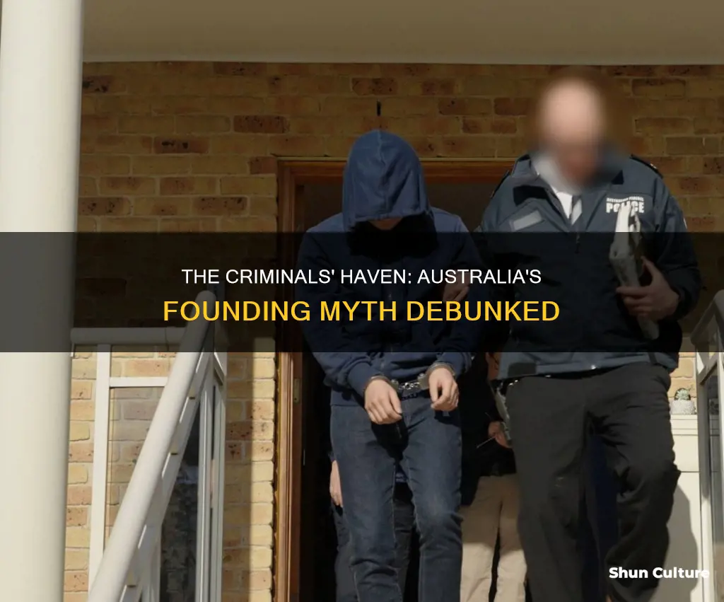 is it true that criminals found australia