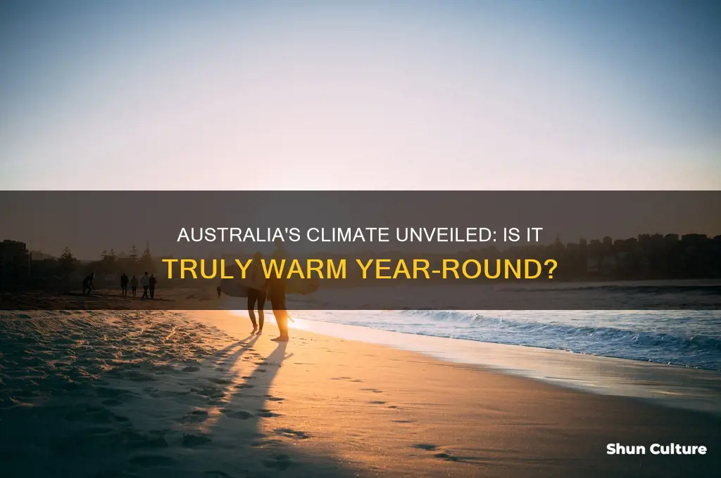 is it warm all year round in australia