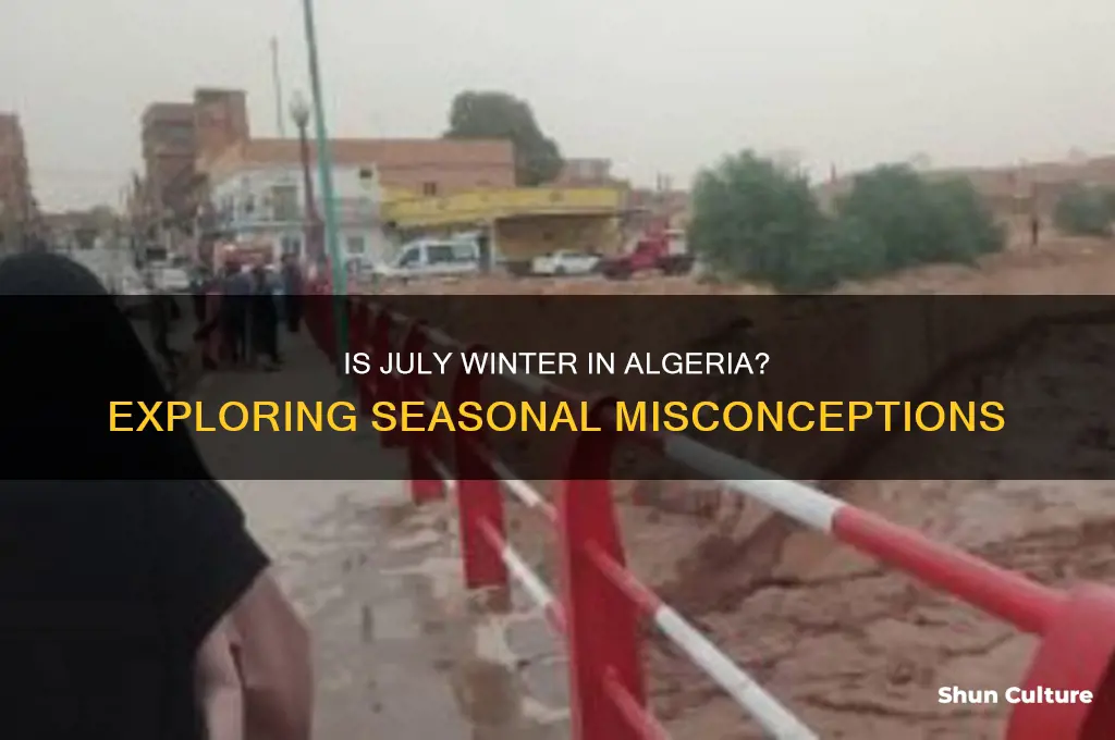 is it winter in july in algeria