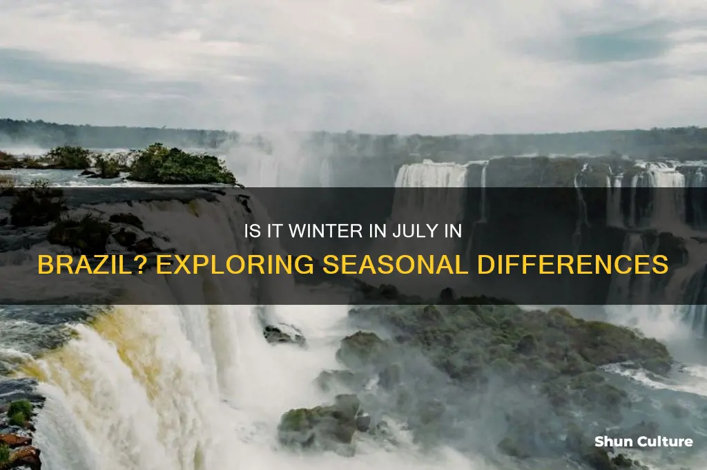 is it winter in july in brazil