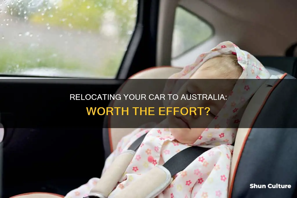 is it worth taking your car to australia