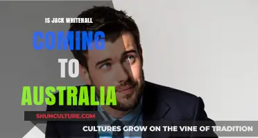 Jack Whitehall's Australian Adventure: When and Where?