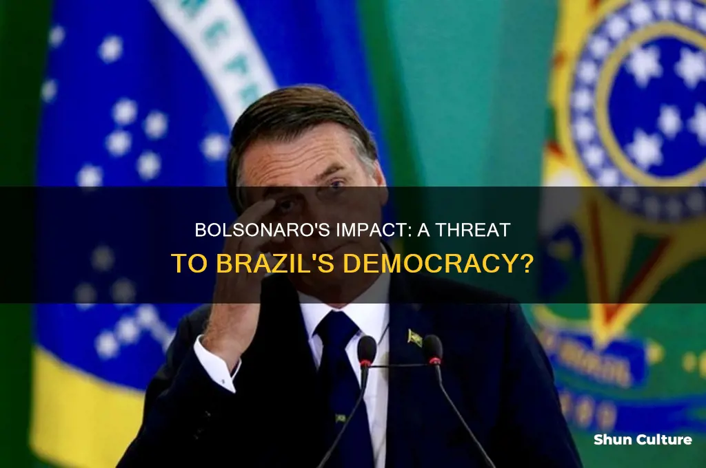 is jair bolsonaro a threat to democracy in brazil