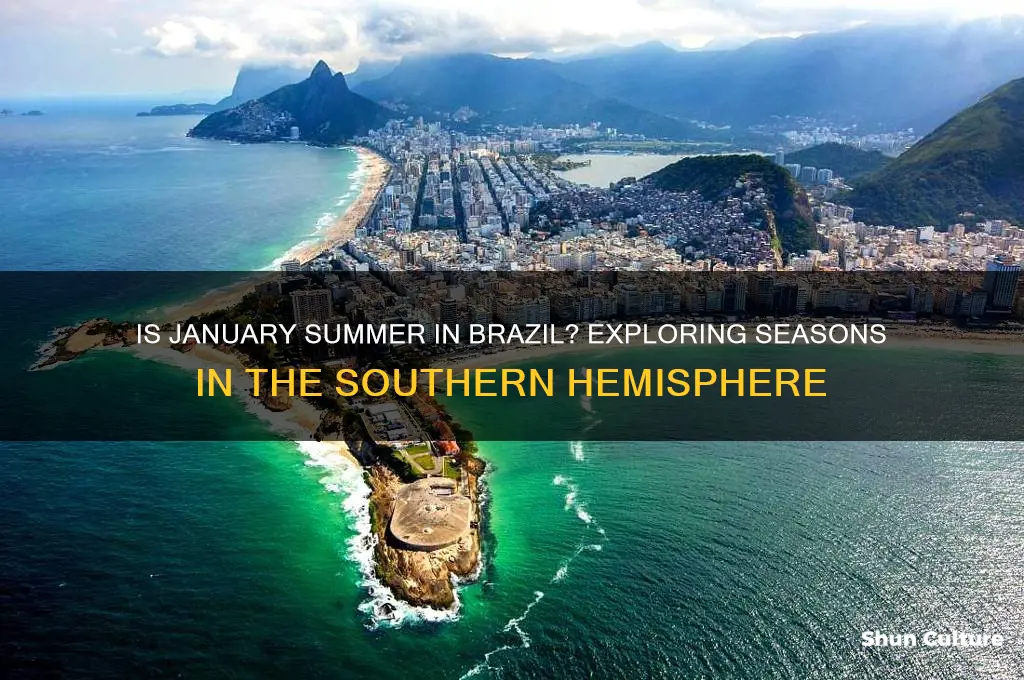 is january summer in brazil