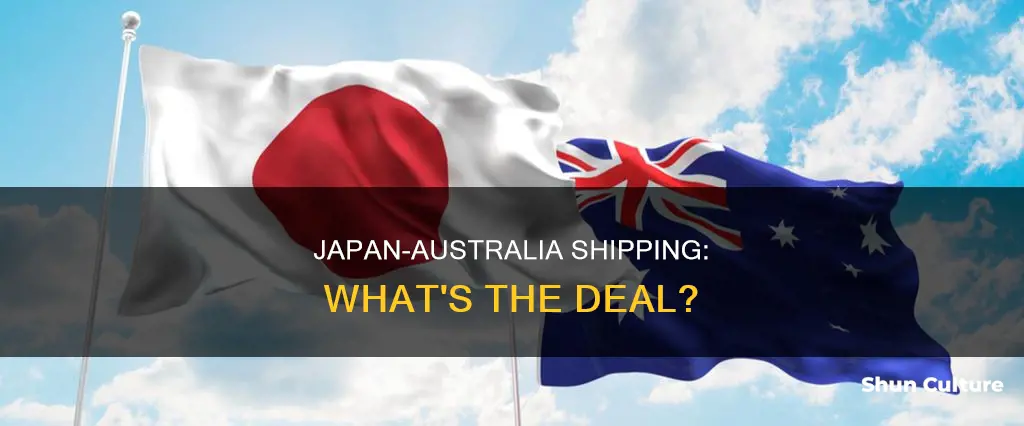 is japan shipping to australia