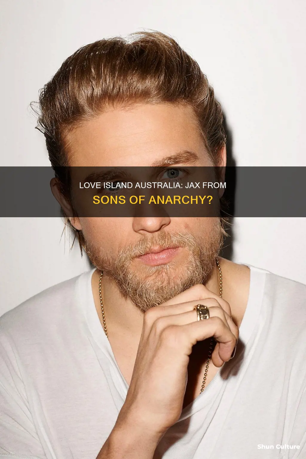 is jax on love island australia from sons of anarchy