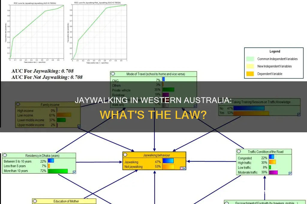 is jaywalking illegal in western australia