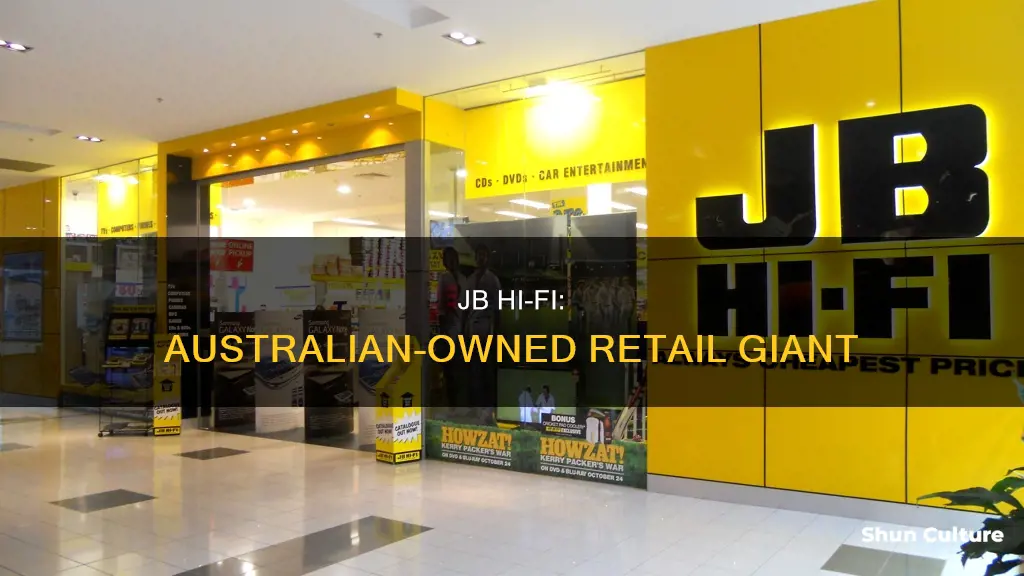 is jb hi fi australian owned
