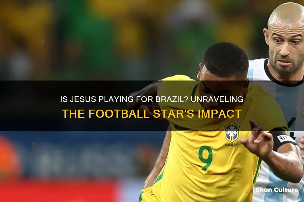 is jesus playing for brazil