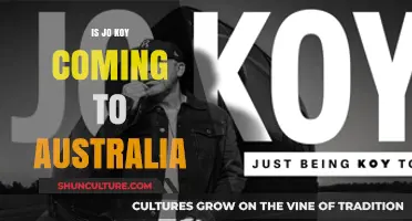 Jo Koy's Australian Adventure: Where and When?