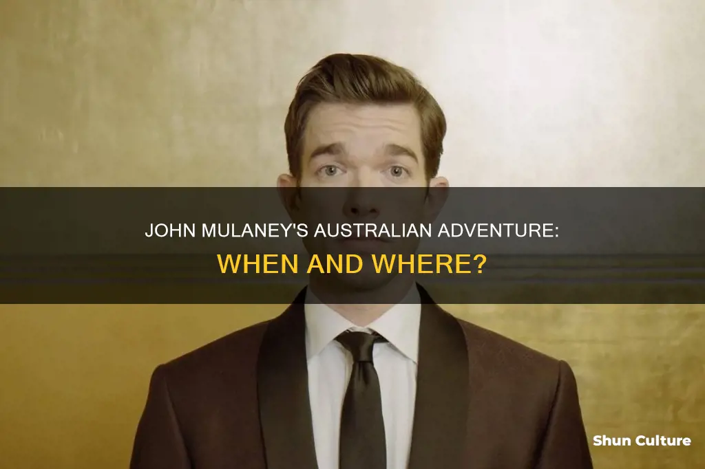 is john mulaney coming to australia
