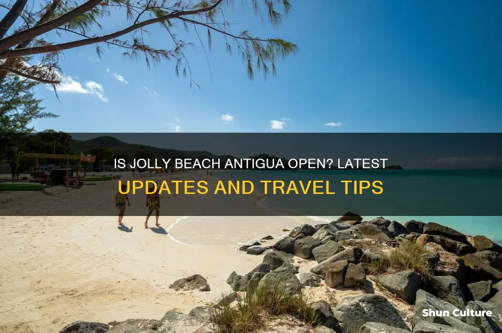 is jolly beach antigua open