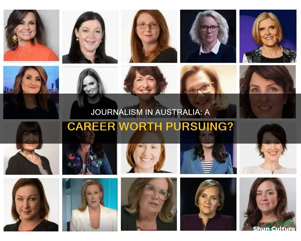 is journalism a good career in australia