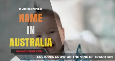 Justin's Popularity in Australia: A Trendy Name?