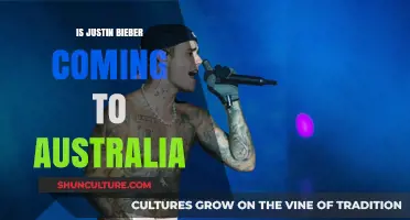Justin Bieber's Australian Tour: When and Where?