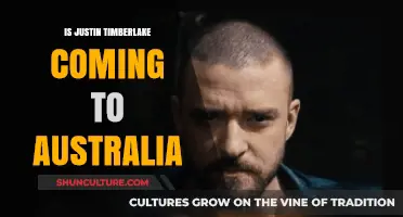 Justin Timberlake's Australian Tour: When and Where?