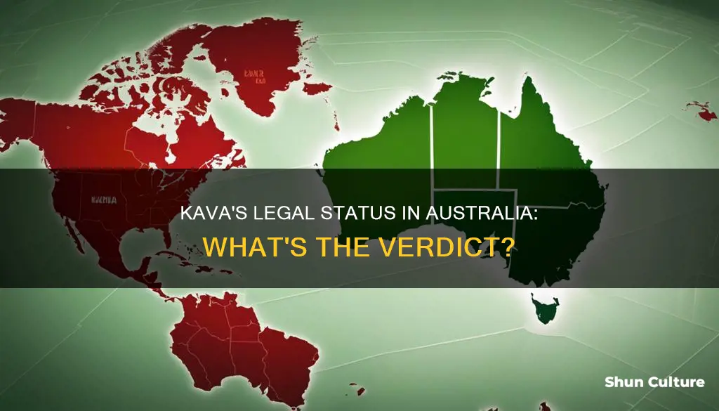 is kava banned in australia