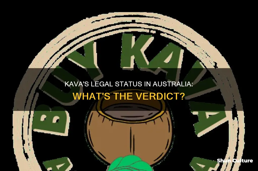 is kava illegal in australia