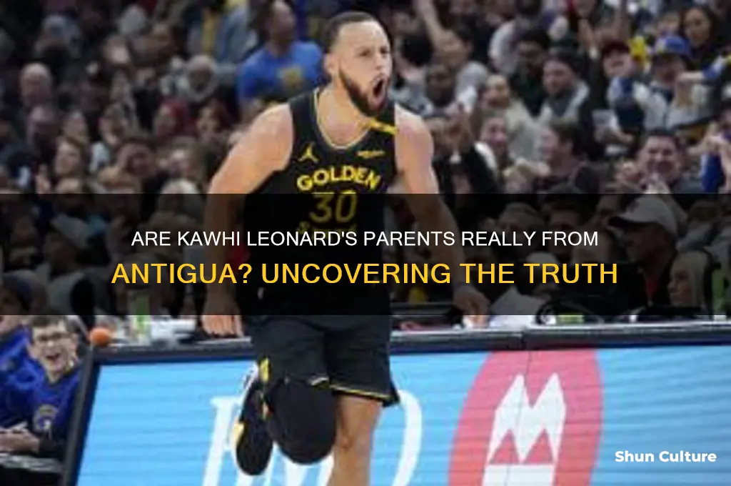 is kawhi parents from antigua
