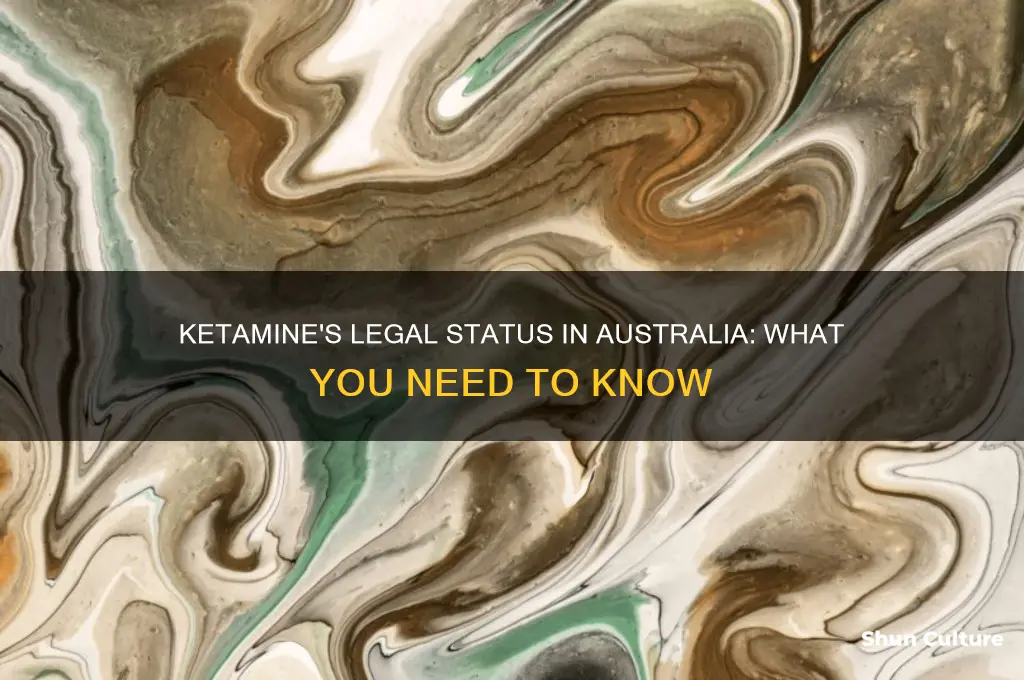 is ketamine illegal in australia