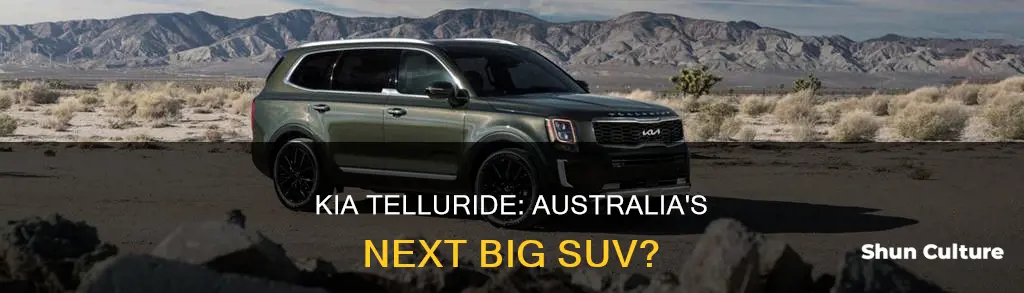 is kia telluride coming to australia