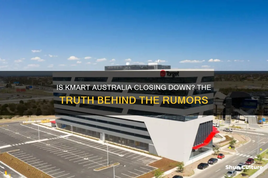 is kmart going out of business in australia
