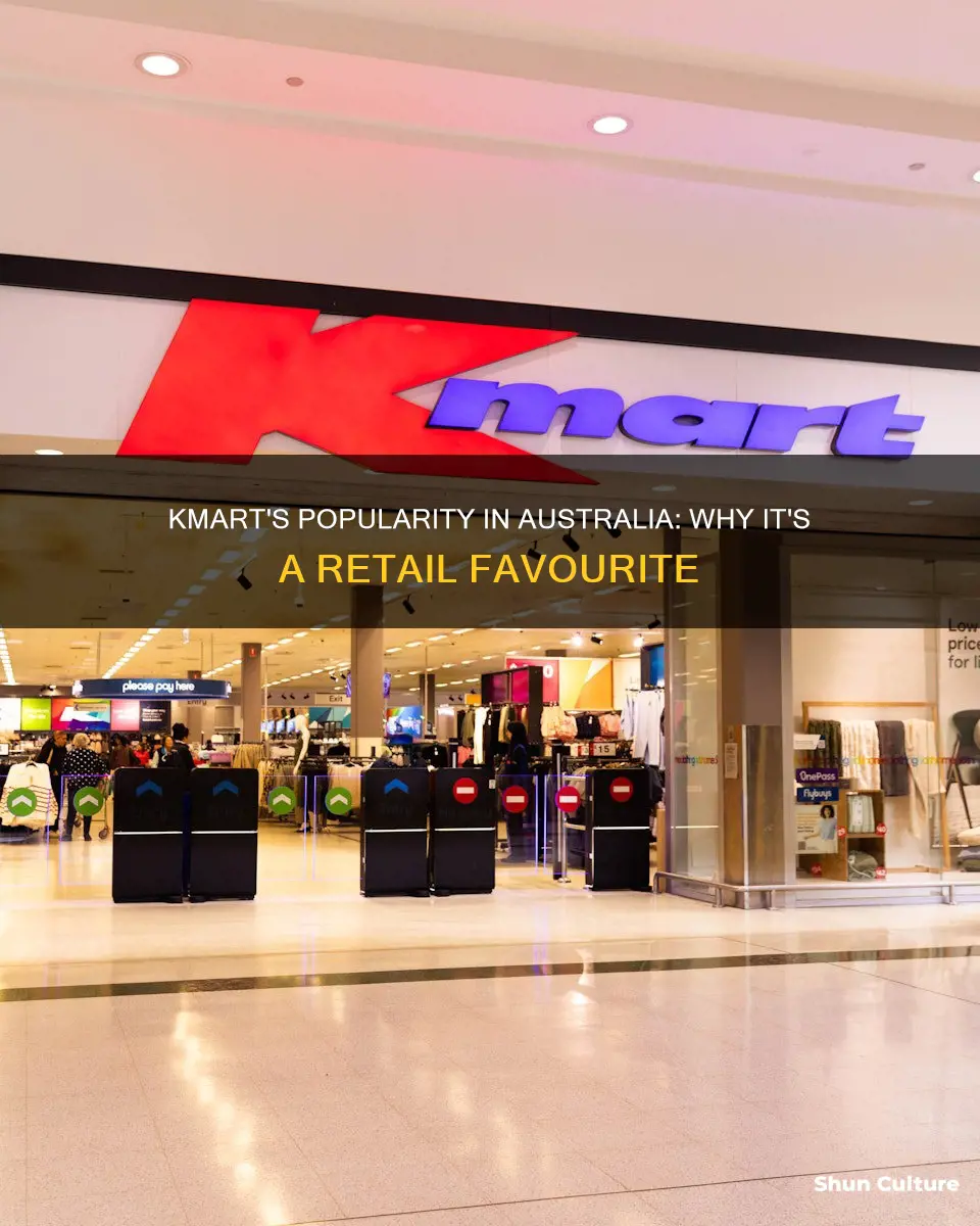 is kmart popular in australia