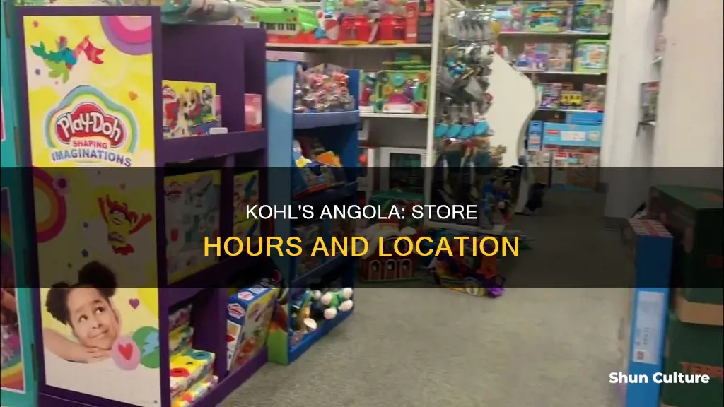 is kohls in angola open