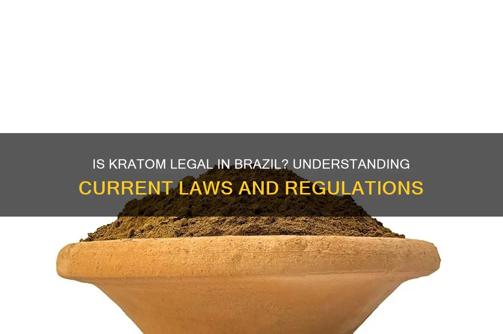 is kratom legal in brazil