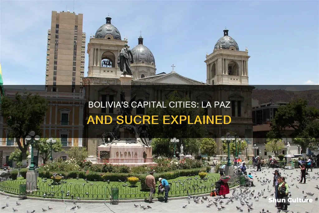 is la paz and sucre the capital of bolivia