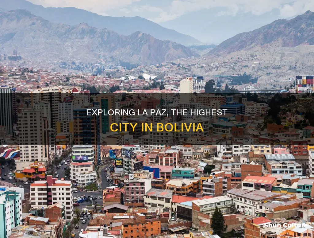 is la paz bolivia the highest city