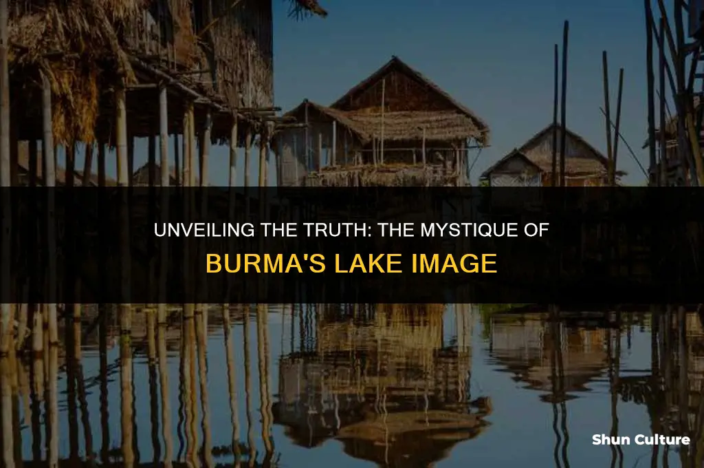 is lake in burma image true