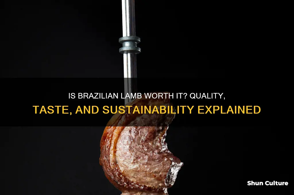 is lamb from brazil good