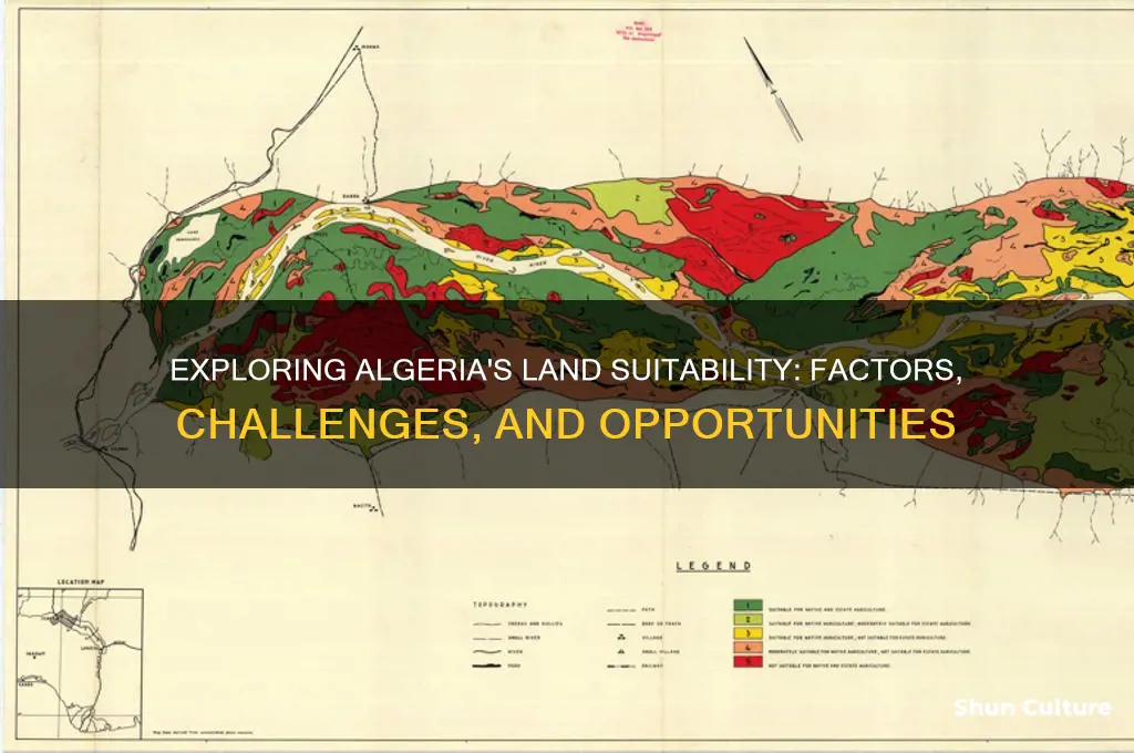 is land suitable in algeria
