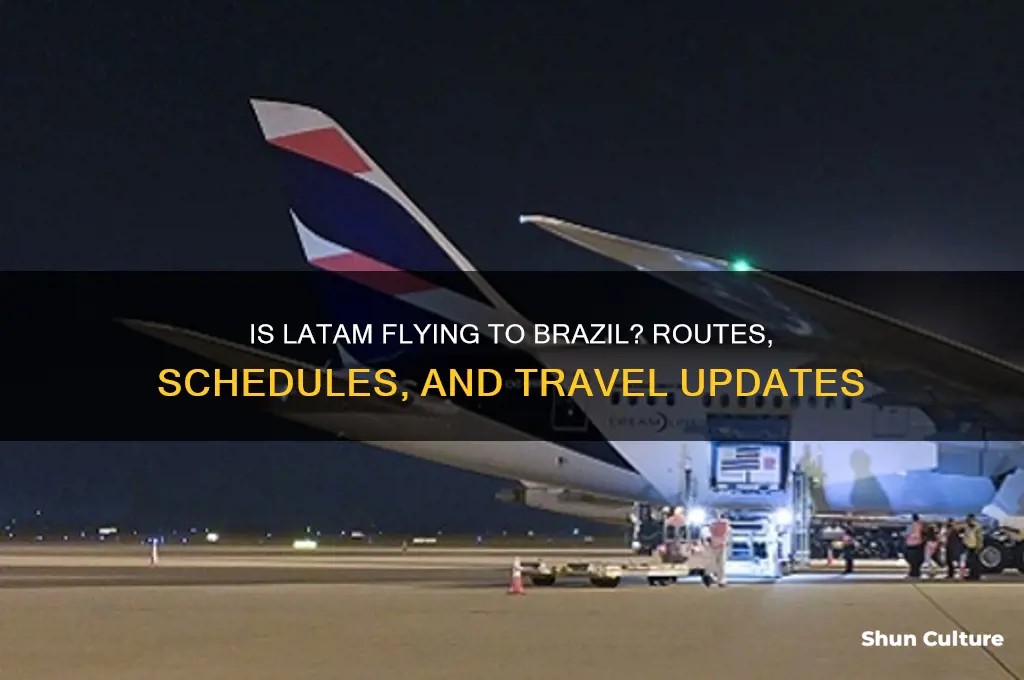 is latam flying to brazil