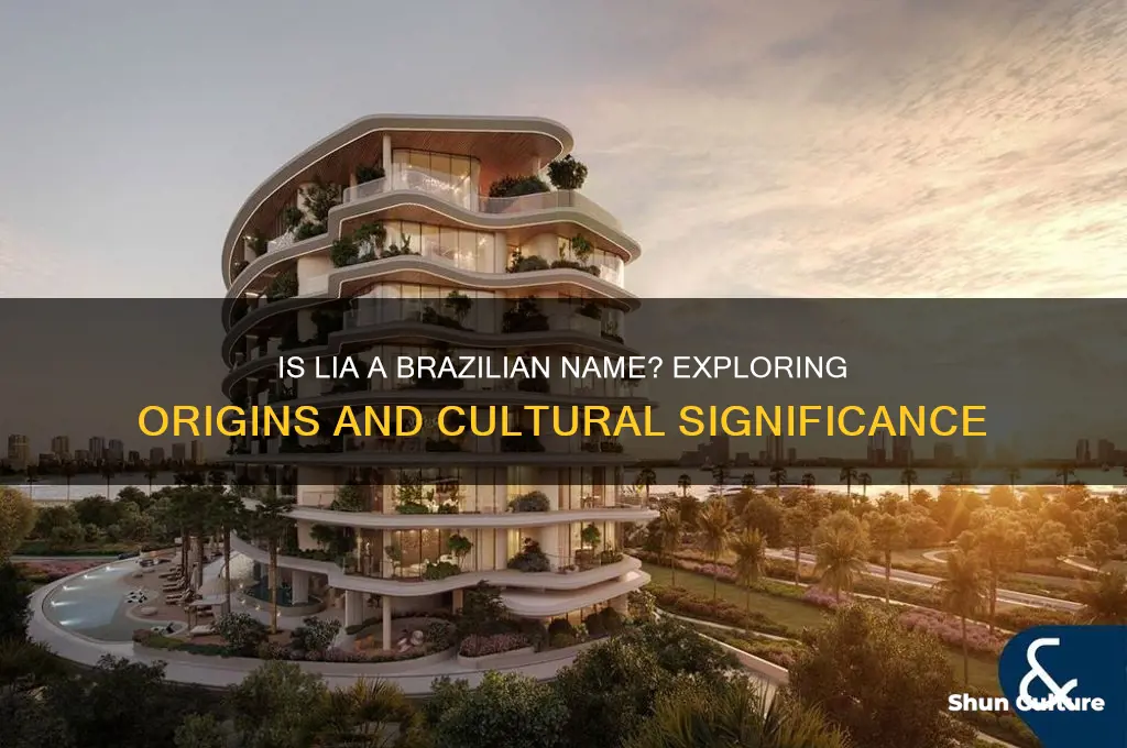 is lia brazil name