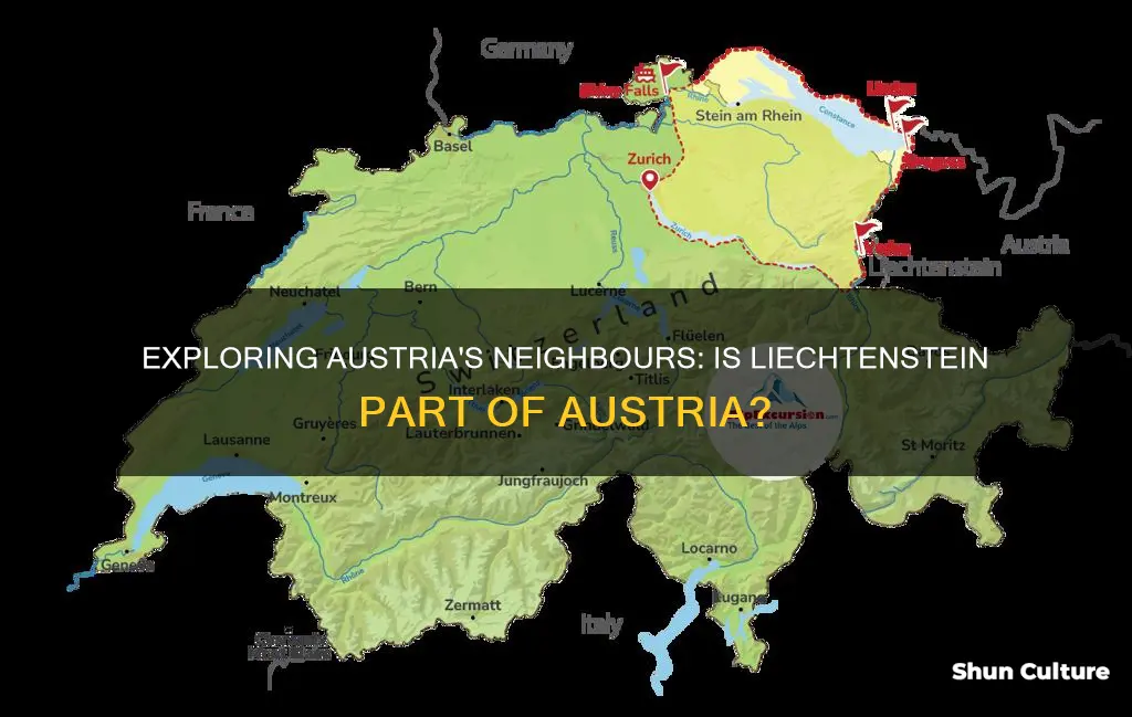 is lichtenstein part of austria